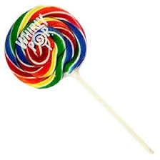 Rainbow Whirly Pop - 3 Inches (1.5 oz)