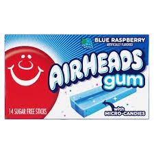 Airheads Gum - Blue Raspberry