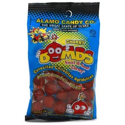 Alamo Candy Cherry Bombs 2.5oz