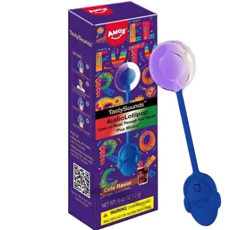 Amos Tastysounds El Futuro Music Cola Lollipop