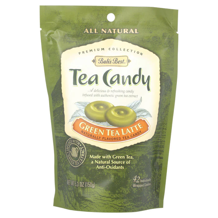 Bali’s Best Green Tea Latte Hard Candy 5.3oz Bag