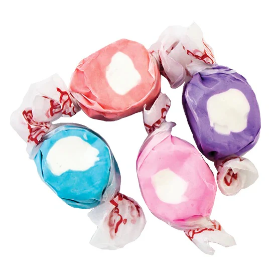 Berries and Creme Salt Water Taffy (8oz)