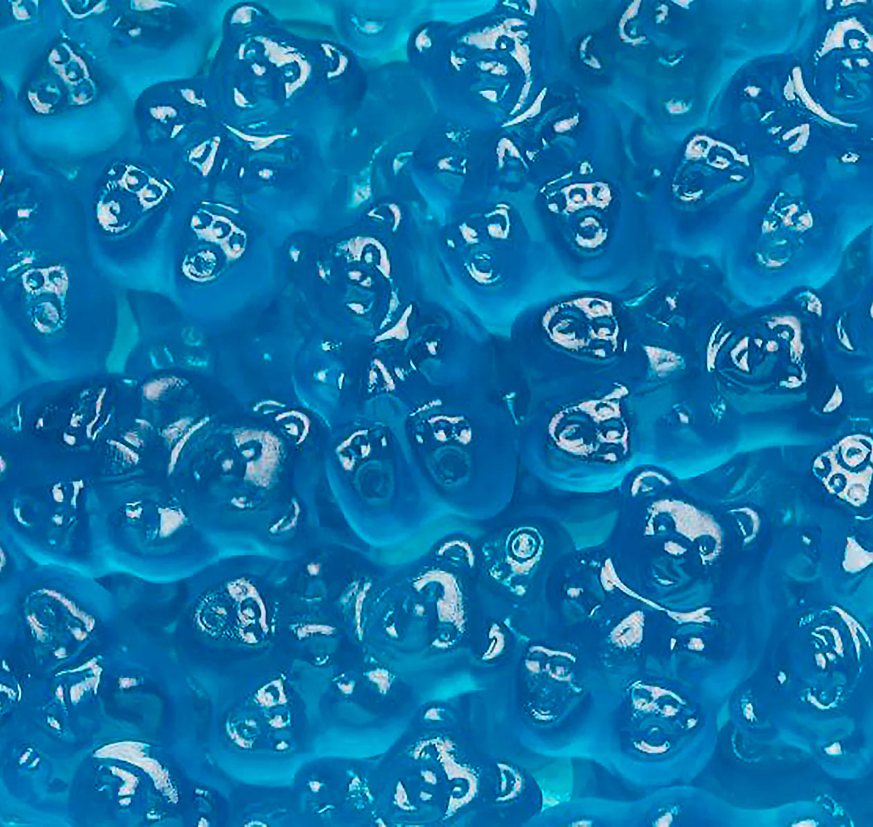 Blue Raspberry Gummy Bears (12oz)
