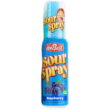 Blue Raspberry Sour Candy Spray