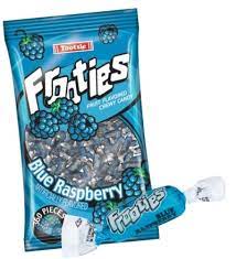 Blue Raspberry Tootsie Frooties 360ct (2.42 lb Bag)