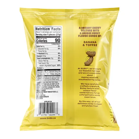 Bubs Banana Toffee Ovals (5.5oz) - Image 2