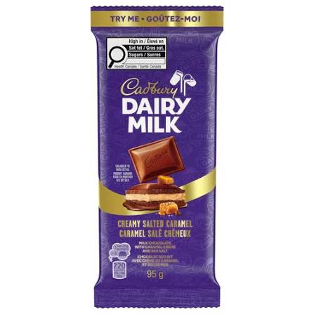 Cadbury Dairy Milk Creamy Salted Caramel (95g)