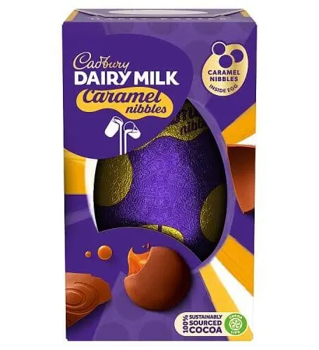 Cadbury Dairy Milk Caramel Nibbles Egg (88g)