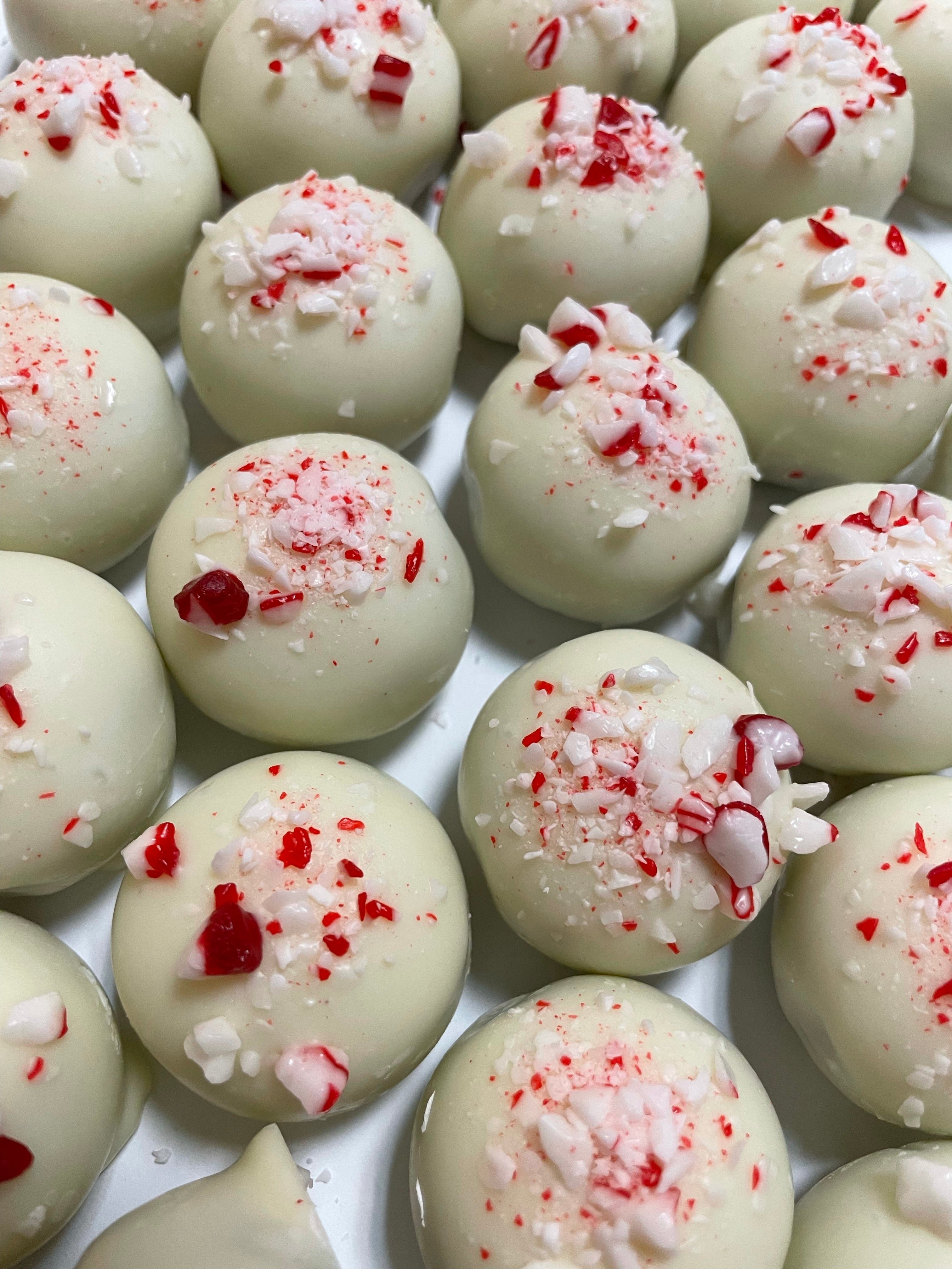 Candy Cane Truffles (4)