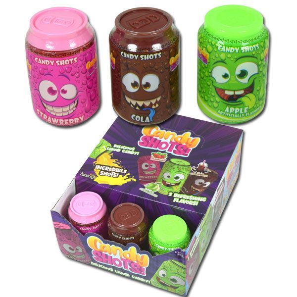 Candy Shots Liquid Candy 2.3oz (One Randomly Selected Candy Shot)