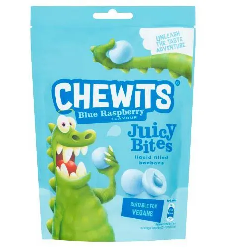 Chewits Juicy Bites - Blue Raspberry (115g)