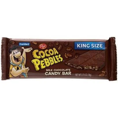 Cocoa Pebbles King Size Candy Bar