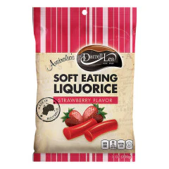 DARRELL LEA RED STRAWBERRY LICORICE (7OZ)