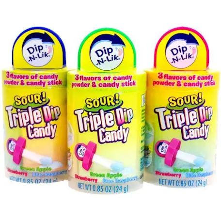 Dip-n-Lik Sour Triple Dip (One)