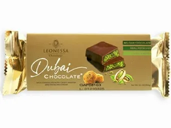Dubai Chocolate Bar - Leonessa Chocolatier (3.5oz)