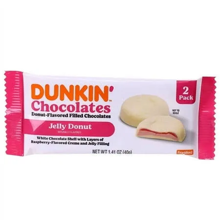Dunkin’ Chocolates - Jelly Filled (1.41oz) *Best By 11.2024*