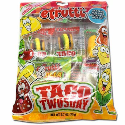 EFrutti Taco Twosday Gummy Tray