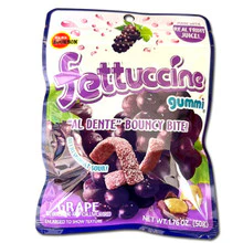 Fettuccine Gummy Candy - Grape (1.76oz)