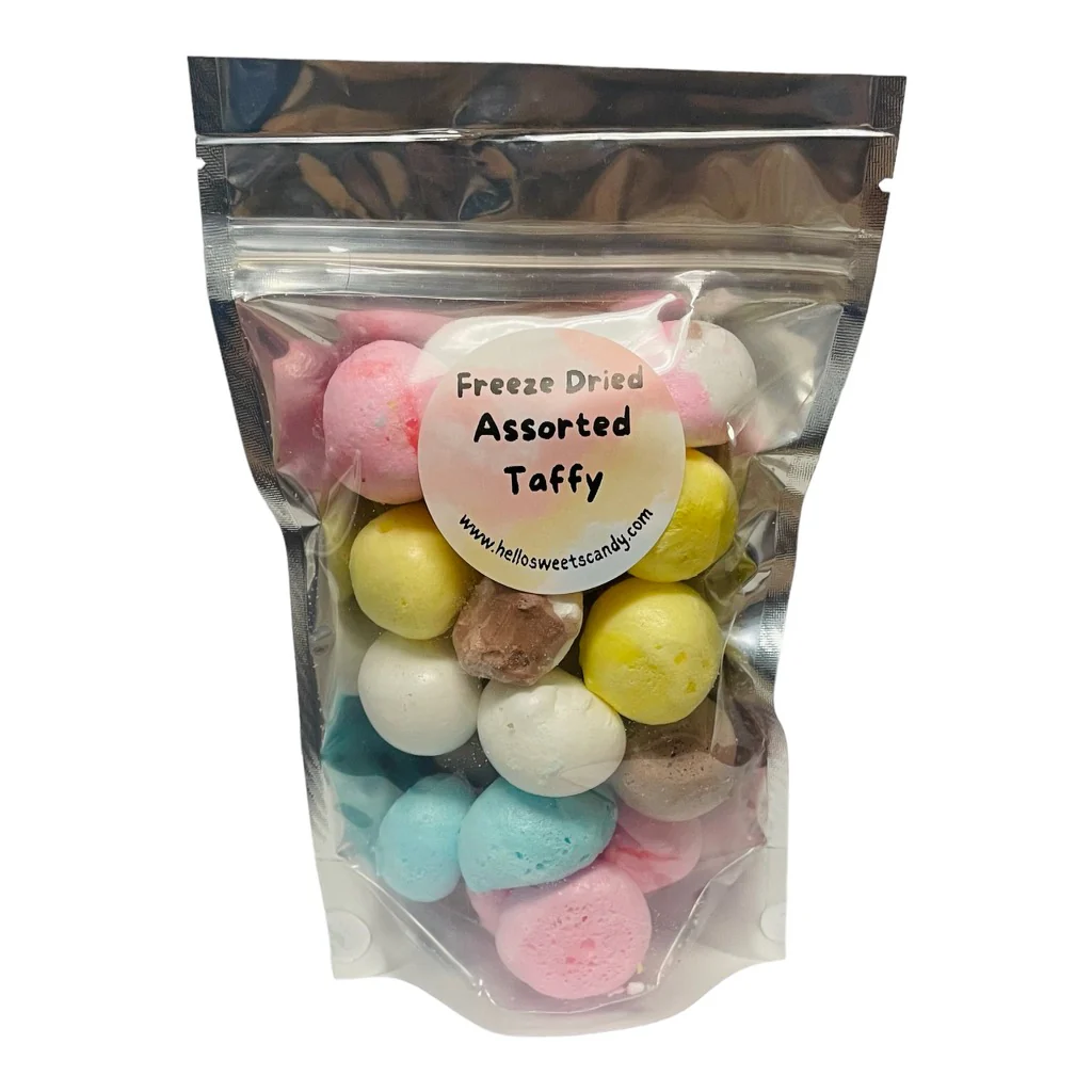 Freeze Dried Assorted Flavors Salt Water Taffy (1oz)
