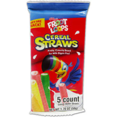 Froot Loops Cereal Straws (5 Ct)