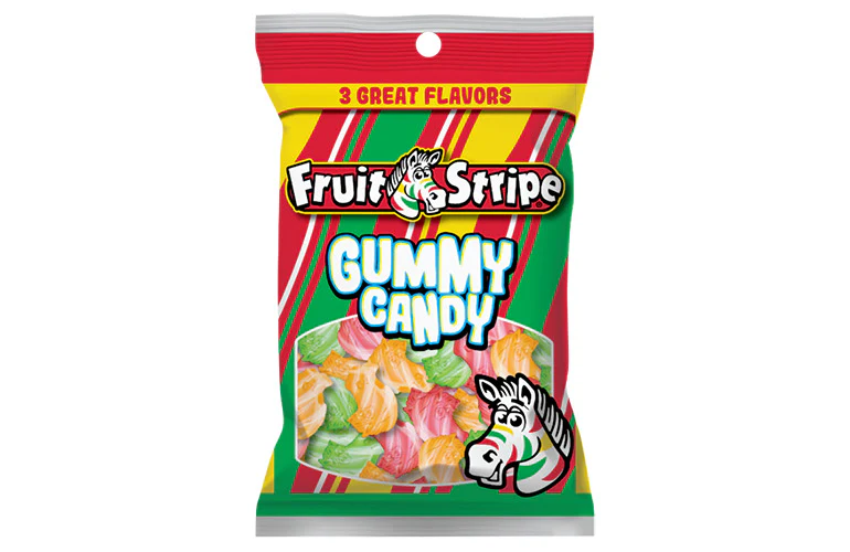 Fruit Stripe Gummy Candy