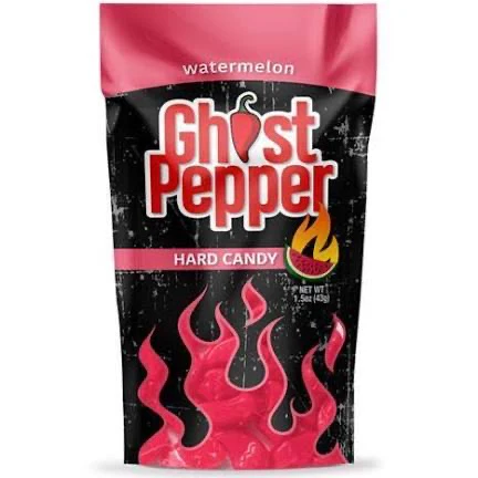Ghost Pepper Hard Candy - Watermelon (1.5oz)
