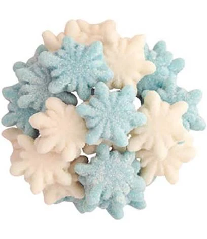 Gummy Glitter Snowflakes (12oz)