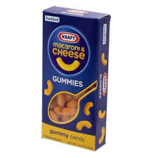 Gummy Kraft Mac & Cheese Candy