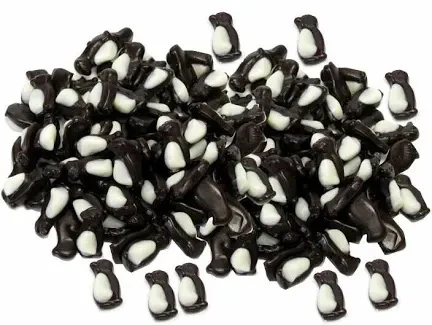 Gummy Peach Penguins (12oz)