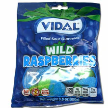 Gummy Sour Wild Raspberries (3.5oz)