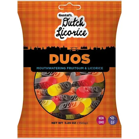 Gustaf’s Dutch Licorice Duos (5.29oz)