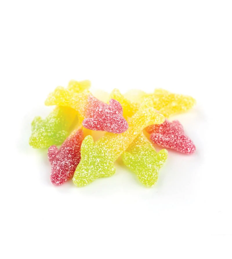 Gustaf's Sour Gummy Vegan Sharks (10oz)
