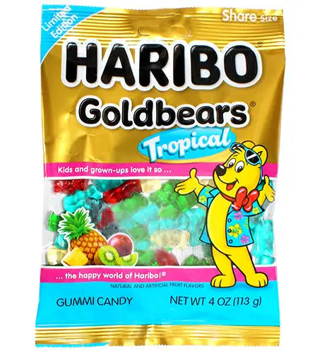 Haribo Goldbears - Tropical (4oz)