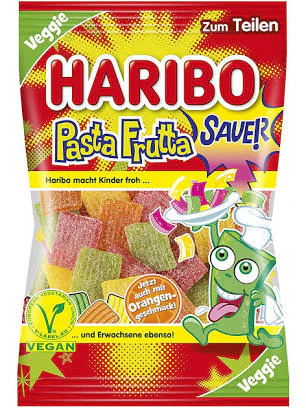 Haribo Pasta Frutta Sauer (Germany-160g)