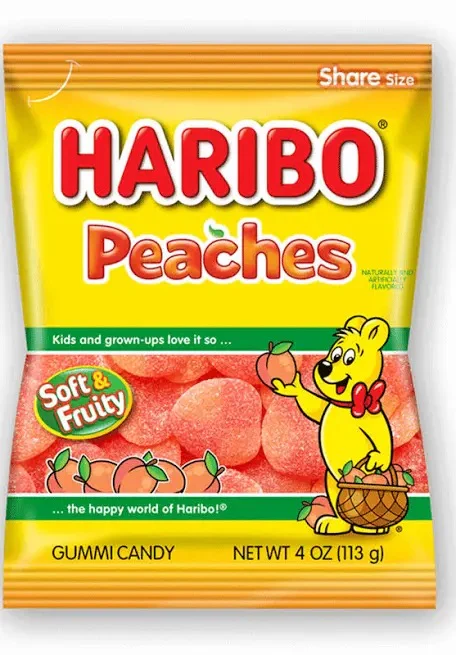 Haribo Peaches (5oz)