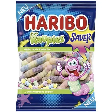 Haribo Raupies (Sour Caterpillars) 160g