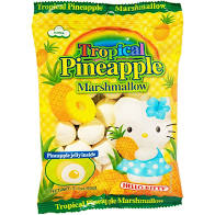 Hello Kitty Tropical Pinapple Marshmallow, 3.1 oz