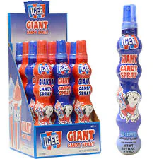 Icee Giant Candy Spray Blue Raspberry (one)
