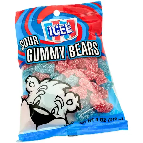Icee Sour Gummy Bears (3.98oz)