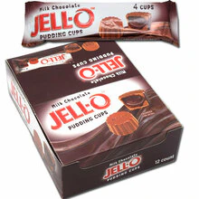 Jell-O Chocolate Pudding Cups Candy (One 4 pack)