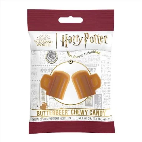 Jelly Belly Harry Potter Butterbeer Chewy Candy (2.1oz)