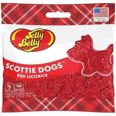 Jelly Belly Scottie Dogs Red Licorice (2.75oz)