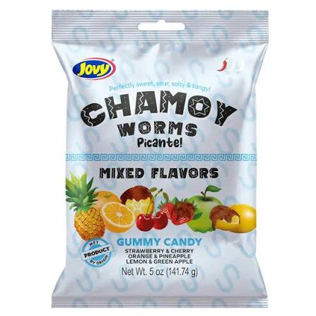 Jovy Chamoy Gummy Worms (5oz)