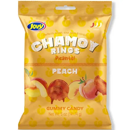 Jovy Chamoy Peach Rings (5oz)