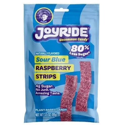 Joyride Sour Blue Raspberry Strips (3.5oz)