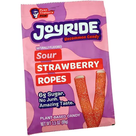 Joyride Sour Strawberry Ropes (3.5oz)
