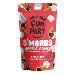 Just the Fun Part Waffle Cone Bites - S’Mores (4.23oz)