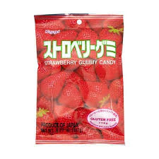 Kasugai Gummy Candy - Strawberry (1.76oz)