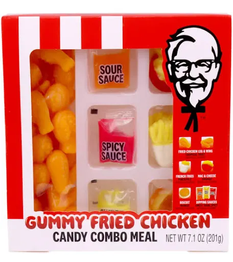 KFC Gummy Fried Chicken Combo Meal (7.1oz)