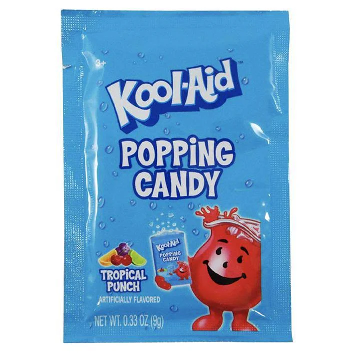 Kool Aid Popping Candy - Tropical Punch (.33oz)